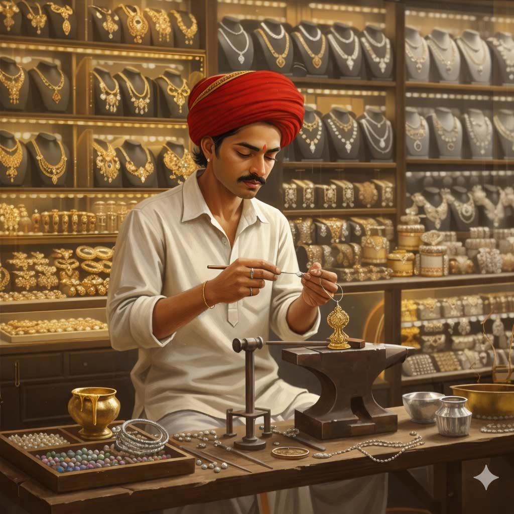 jewellery making by kansara community